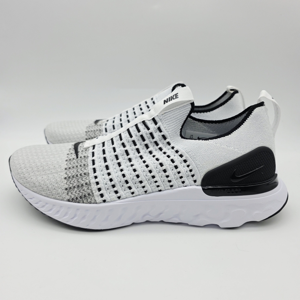 Nike React Phantom Run Flyknit 2 Oreo Men's Sneakers CJ0277-100
